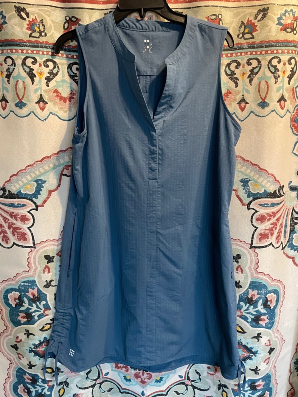 Title nine Sleeveless Tunic Dress in Slate Blue